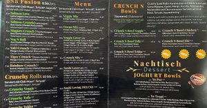 Menu #Veganuary at Brews N Bowls in Koblenz