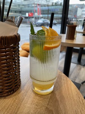Yu kyo lemonade #Veganuary at Brews N Bowls in Koblenz