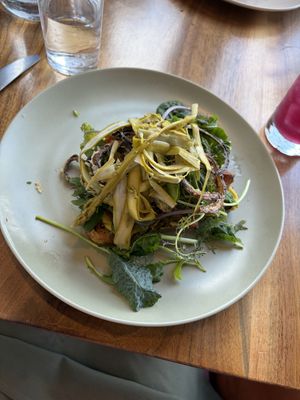 Seitan salami  at The Sovengard in Grand Rapids