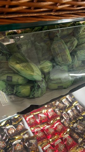 Vegan polvorones! at Filo & Sons Bakery in Badalona