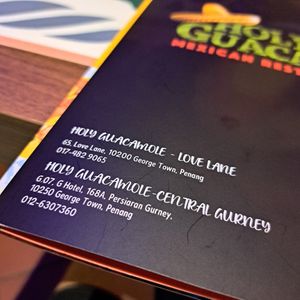 at Holy Guacamole - Gurney in Penang