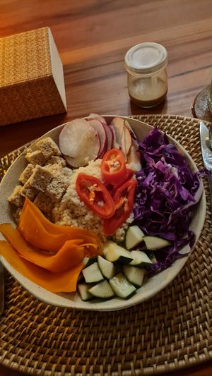 Vegan Poke Bowl at Kamaya in Panglao