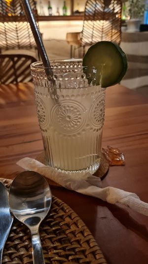 Cucumber Ginger Lemonade at Kamaya in Panglao