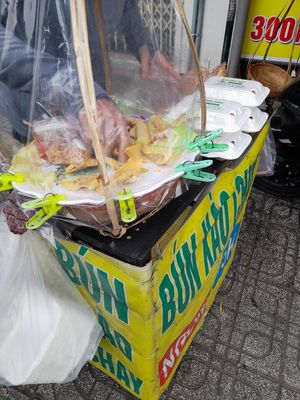 Stall at Bun Xao Chay Ngon in Ho Chi Minh City
