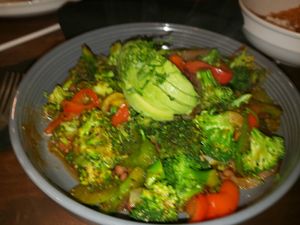 Vegan bowl at El Arroyo  in Murphys