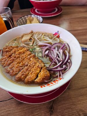 crispy chicken ramen at Ramen Shifu - Calle Héroe de Sostoa in Malaga