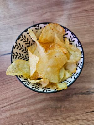complementary crisps! at Ramen Shifu - Calle Héroe de Sostoa in Malaga