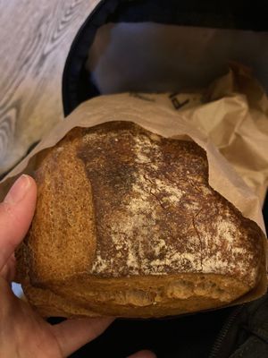 Sourdough bread at La Boulangerie Des Grottes in Geneva