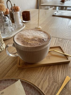 Hot chocolate  at Zucker & Rüben in Koblenz