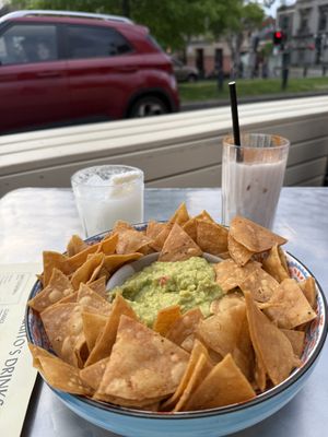 Large guac and house made chip   at Taquito in Carlton