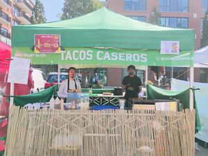 First time Bradley and his colleague had attended Royal Arsenal Market Lates in Woolwich; Saturday 14th June 2025 at Tacos Caseros in South West London