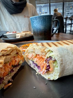 Burrito   at AM Cafe in Vancouver