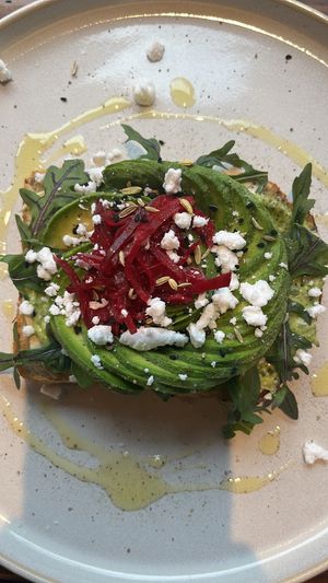   at AM Cafe in Vancouver