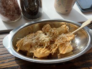   at AM Cafe in Vancouver