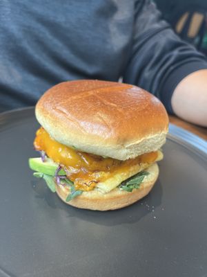 The Fully Loaded Sammy  at AM Cafe in Vancouver