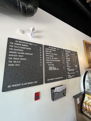   at AM Cafe in Vancouver