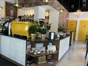 Interior  at AM Cafe in Vancouver