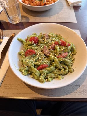 at Emilia's Crafted Pasta in North West London