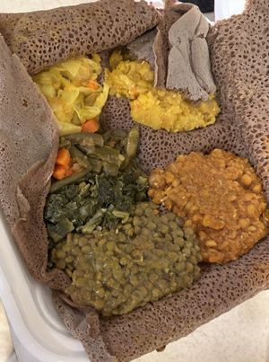 Vegetarian combo  at Eat Today in St Louis