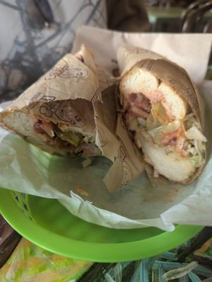 Vegan Bonnie Jill at Ike's in New Orleans