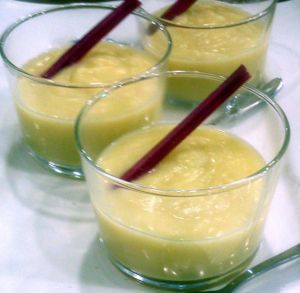 Crema de esparragos at Sol Veggie in Logrono