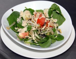 Ensalada de berros at Sol Veggie in Logrono