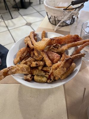 Tempura de verduras   at Sol Veggie in Logrono
