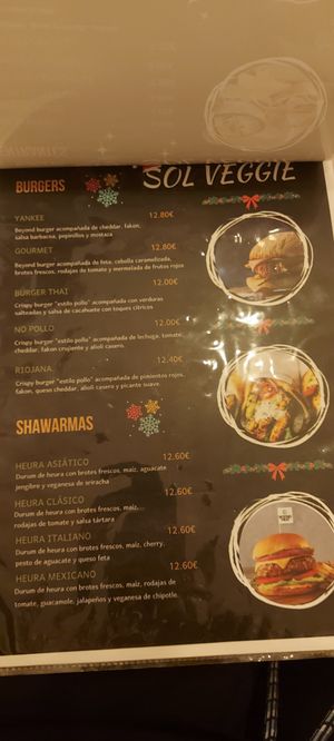  at Sol Veggie in Logrono