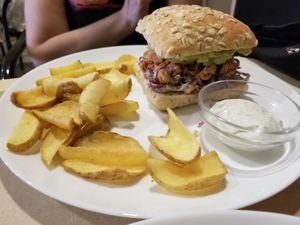 Jackfruit at Sol Veggie in Logrono