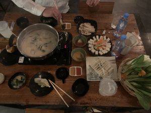 Vegan hotpot  at VELAR in Chiang Dao