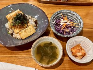 Tofu katsu don set   at VELAR in Chiang Dao