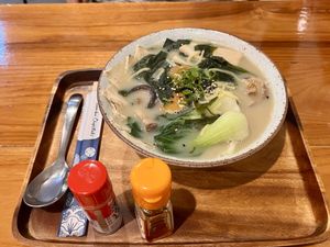 Vegan ramen   at VELAR in Chiang Dao