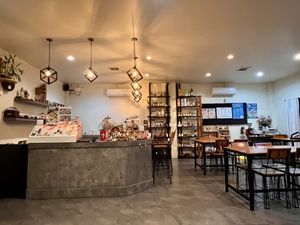 Inside the restaurant   at VELAR in Chiang Dao