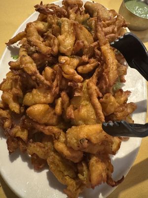 PYAZ BHAJI  at India's Restaurant in Houston