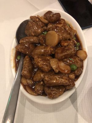 Vegan chicken king po  at Taste of the Orient  in Burnham-on-sea