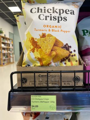 Heaps of awesome snacks, riad trip food, easy to cook meals for camping & caravanning. Lots of gluten free choices they highlight with green price labels - so easy for shoppingg  at The Plant Based Pantry Limited in Ashburton