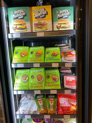 A great range of frozen burgers, sausages & veg-to-balls (instead of meatballs). Heaps of New Zealand brands  at The Plant Based Pantry Limited in Ashburton