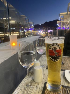 View on patio   at Karibu Restaurant  in Cape Town