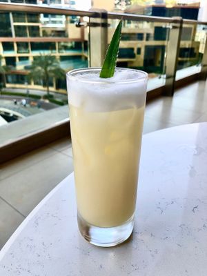 Virgin pina colda  at JW Kitchen in Dubai