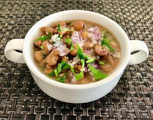 Foul moudamas at Flavours Restaurant in Dubai