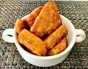 Hash browns at Flavours Restaurant in Dubai