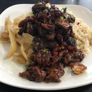 aunt jackies vegan ribs  at Flight in Baltimore