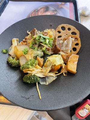 braised food  at FJ Veggie 芳珍蔬食 - Taichung Hiking Store in Taichung