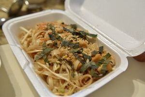Original Pad Thai (hold the eggs) at Phnom Penh in Cleveland