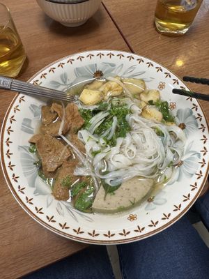 Vegan pho  at Quán Chay Khai Tuệ - Khai Tue Vegan in Hanoi