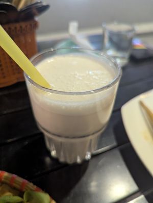Nut milk at Quán Chay Khai Tuệ - Khai Tue Vegan in Hanoi