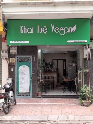 Front at Quán Chay Khai Tuệ - Khai Tue Vegan in Hanoi