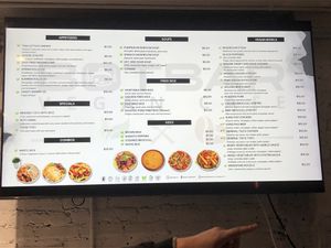 Menu   at Botbar Vegan Cafe in Brooklyn