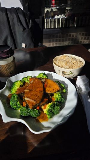  at Botbar Vegan Cafe in Brooklyn