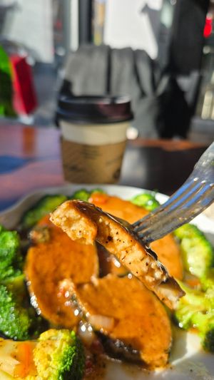  at Botbar Vegan Cafe in Brooklyn